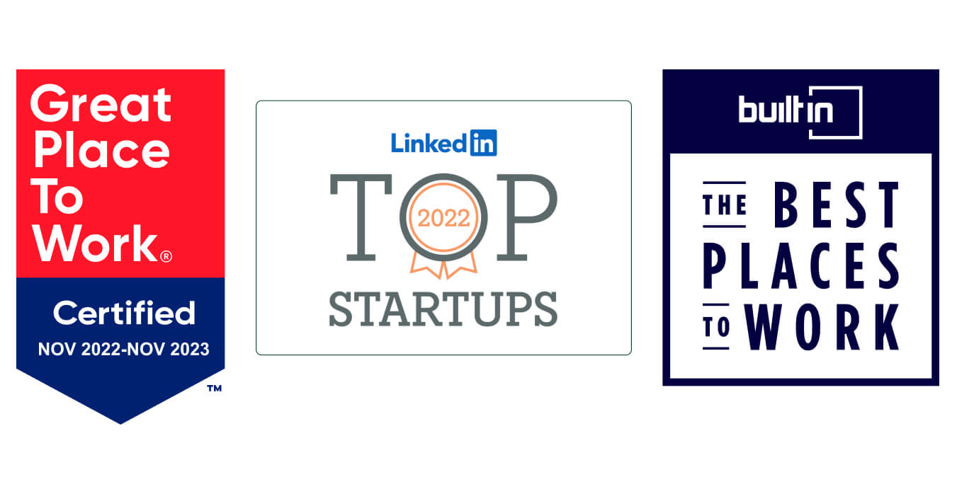 A great place to work and a linkedin top startup