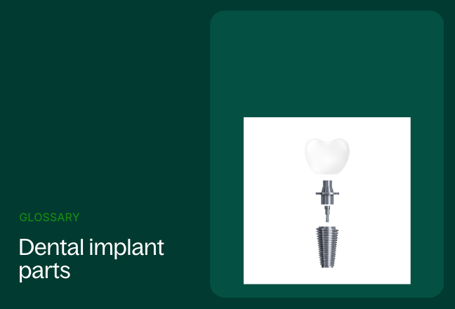 Dental implant parts