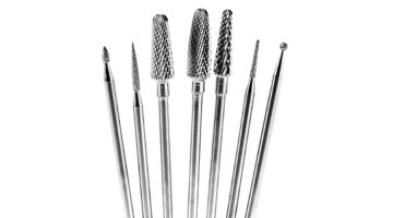 Various dental burs