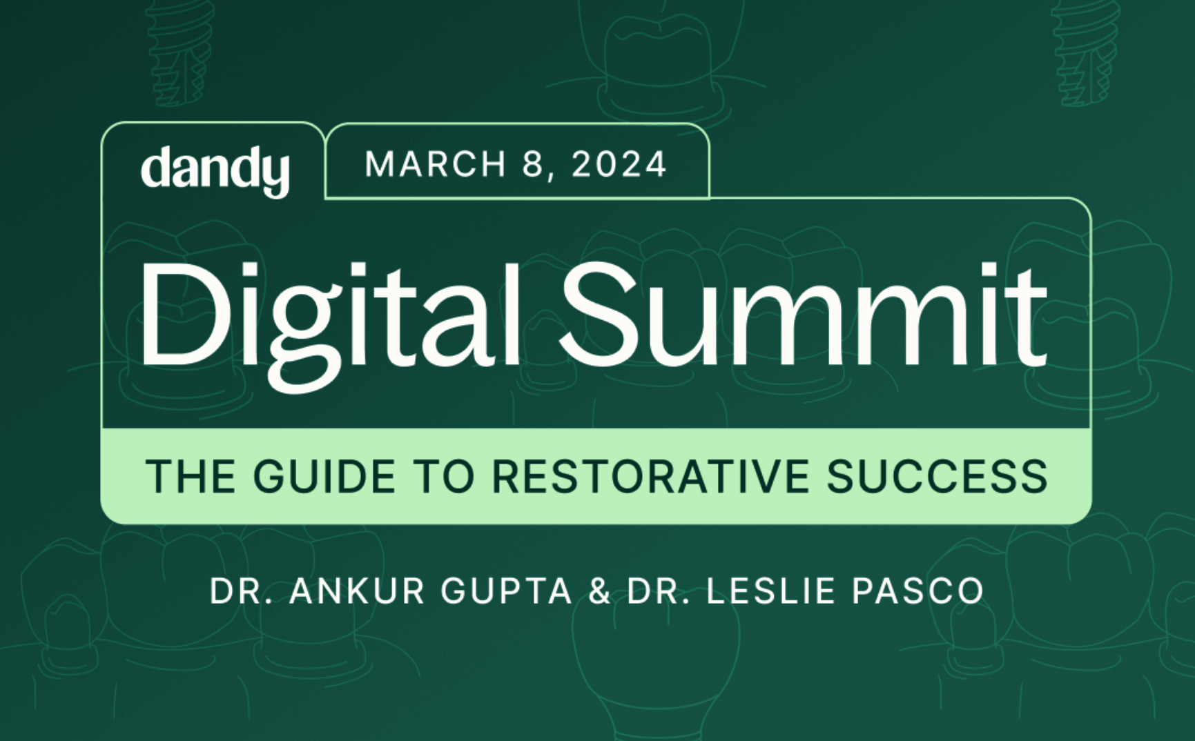 Dandy digital summit spring 24 restorative