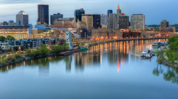 st paul skyline